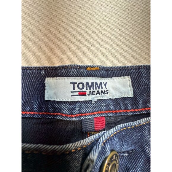 Tommy Jeans Mens Relaxed Fit Straight Jeans Size 30/30 Blue Denim Medium Wash - Picture 2 of 10